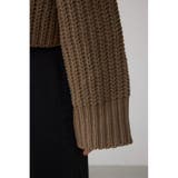 マットモールクロップドハイネックニット | AZUL BY MOUSSY | 詳細画像9