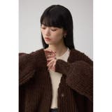 スパンコールニットカーディガン | AZUL BY MOUSSY | 詳細画像1