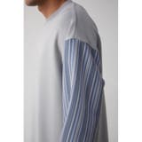 シャツレイヤードポンチトップス | AZUL BY MOUSSY | 詳細画像35 