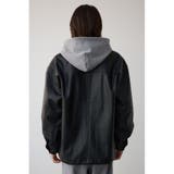 フェイクレザーコーチジャケット | AZUL BY MOUSSY | 詳細画像7 