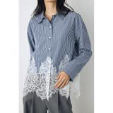 レースドッキングシャツ | AZUL BY MOUSSY | 詳細画像18
