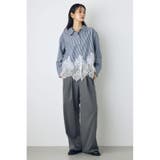 レースドッキングシャツ | AZUL BY MOUSSY | 詳細画像21