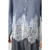 レースドッキングシャツ | AZUL BY MOUSSY | 詳細画像24