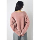 シャギーアソートロゴニット | AZUL BY MOUSSY | 詳細画像26