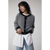 2WAY TWEED KNIT TOPS | AZUL BY MOUSSY | 詳細画像2