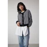 2WAY TWEED KNIT TOPS | AZUL BY MOUSSY | 詳細画像3