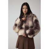 カーリーボアショートブルゾン | AZUL BY MOUSSY | 詳細画像17 