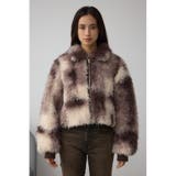 カーリーボアショートブルゾン | AZUL BY MOUSSY | 詳細画像21 