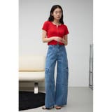 Wジップショートスリーブプルオーバー | AZUL BY MOUSSY | 詳細画像23