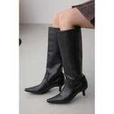 ローヒールロングブーツ | AZUL BY MOUSSY | 詳細画像3 