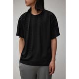 BLK | ジオメトリックシアートップス | AZUL BY MOUSSY