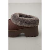 厚底ムートンヒールデザインスリッポン | AZUL BY MOUSSY | 詳細画像21 