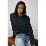 BLK | コクーンカットロングスリーブトップス | AZUL BY MOUSSY
