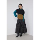 パネルドレープレイヤードセットニット | AZUL BY MOUSSY | 詳細画像4 