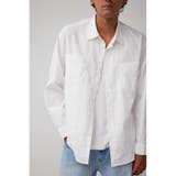 WHT | ダブルポケットベーシックシャツ | AZUL BY MOUSSY