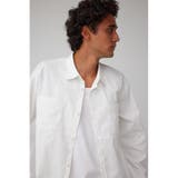 ダブルポケットベーシックシャツ | AZUL BY MOUSSY | 詳細画像1