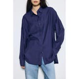 スリーブボタンストライプシャツ | AZUL BY MOUSSY | 詳細画像32 