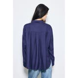 スリーブボタンストライプシャツ | AZUL BY MOUSSY | 詳細画像42 