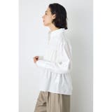 シャーリングデザイン長袖シャツ | AZUL BY MOUSSY | 詳細画像3 