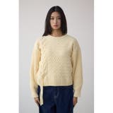 サイドレースアップケーブルニット | AZUL BY MOUSSY | 詳細画像15