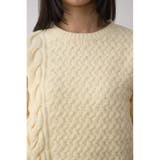 サイドレースアップケーブルニット | AZUL BY MOUSSY | 詳細画像18