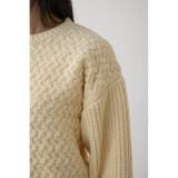 サイドレースアップケーブルニット | AZUL BY MOUSSY | 詳細画像19