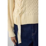 サイドレースアップケーブルニット | AZUL BY MOUSSY | 詳細画像21