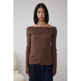 シャギーコンビオフショルダーニット | AZUL BY MOUSSY | 詳細画像26 