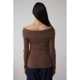 シャギーコンビオフショルダーニット | AZUL BY MOUSSY | 詳細画像28 