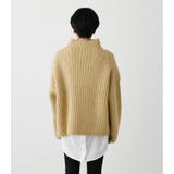 WIDE RIB H／N VOLUME KNIT TOPS | AZUL BY MOUSSY | 詳細画像7 