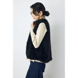 ミックスファーベスト | AZUL BY MOUSSY | 詳細画像16 