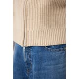 ジップアップニットベスト | AZUL BY MOUSSY | 詳細画像9 