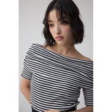 オフショルダーリブトップス | AZUL BY MOUSSY | 詳細画像12 