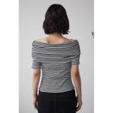 オフショルダーリブトップス | AZUL BY MOUSSY | 詳細画像16 