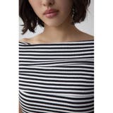 オフショルダーリブトップス | AZUL BY MOUSSY | 詳細画像17 