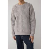 GRY | ダイヤ柄ニットトップス | AZUL BY MOUSSY