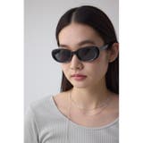 BLK | スリムオーバルアイウェア | AZUL BY MOUSSY