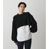 SHORT KNIT SET TOPS 2 | AZUL BY MOUSSY | 詳細画像2