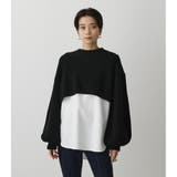 SHORT KNIT SET TOPS 2 | AZUL BY MOUSSY | 詳細画像5