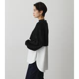 SHORT KNIT SET TOPS 2 | AZUL BY MOUSSY | 詳細画像6