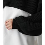 SHORT KNIT SET TOPS 2 | AZUL BY MOUSSY | 詳細画像9