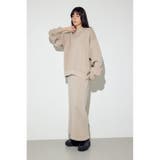 ピグメント起毛裏毛Iラインスカート | AZUL BY MOUSSY | 詳細画像18 