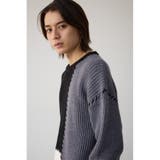 スウィッチングブランケットステッチニット | AZUL BY MOUSSY | 詳細画像14 
