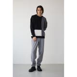 スウィッチングブランケットステッチニット | AZUL BY MOUSSY | 詳細画像16 