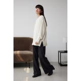 2WAYモヘヤライクVネックニットトップス | AZUL BY MOUSSY | 詳細画像3