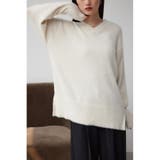 IVOY3 | 2WAYモヘヤライクVネックニットトップス | AZUL BY MOUSSY