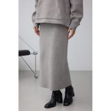 T.GRY | スウェッターニットスカート | AZUL BY MOUSSY