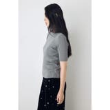 ハーフスリーブクルーネックニットトップス | AZUL BY MOUSSY | 詳細画像19