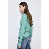 シアー素材ロングTシャツ | AZUL BY MOUSSY | 詳細画像18 