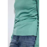 シアー素材ロングTシャツ | AZUL BY MOUSSY | 詳細画像22 